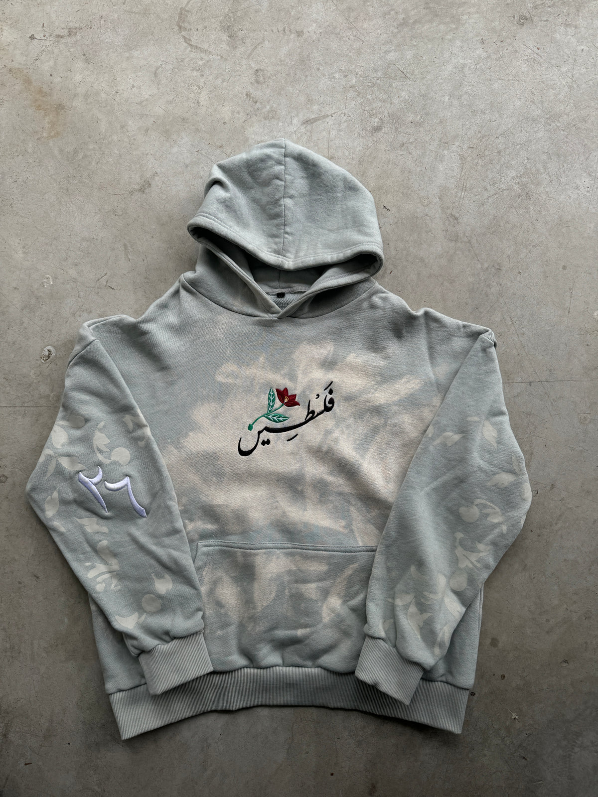 Keffiyeh Grey Hoodie
