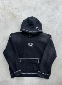 Faded Black Hoodie